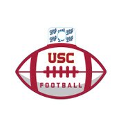 USC Trojans Educate Football Sticker